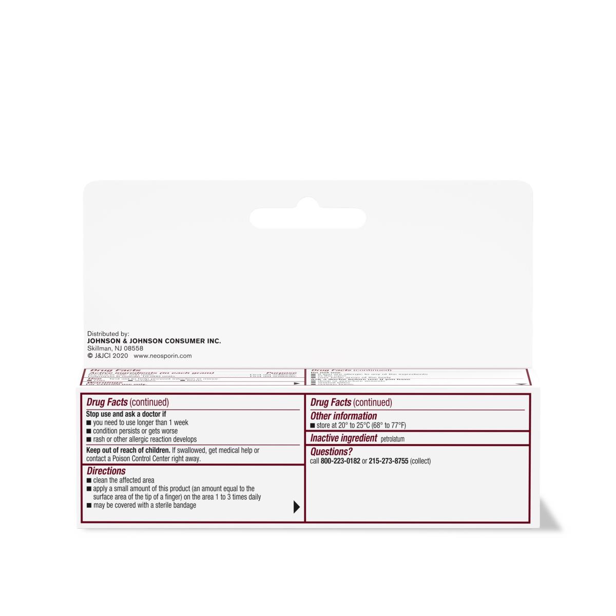 Polysporin Bacitracin and Polymyxin B Ointment