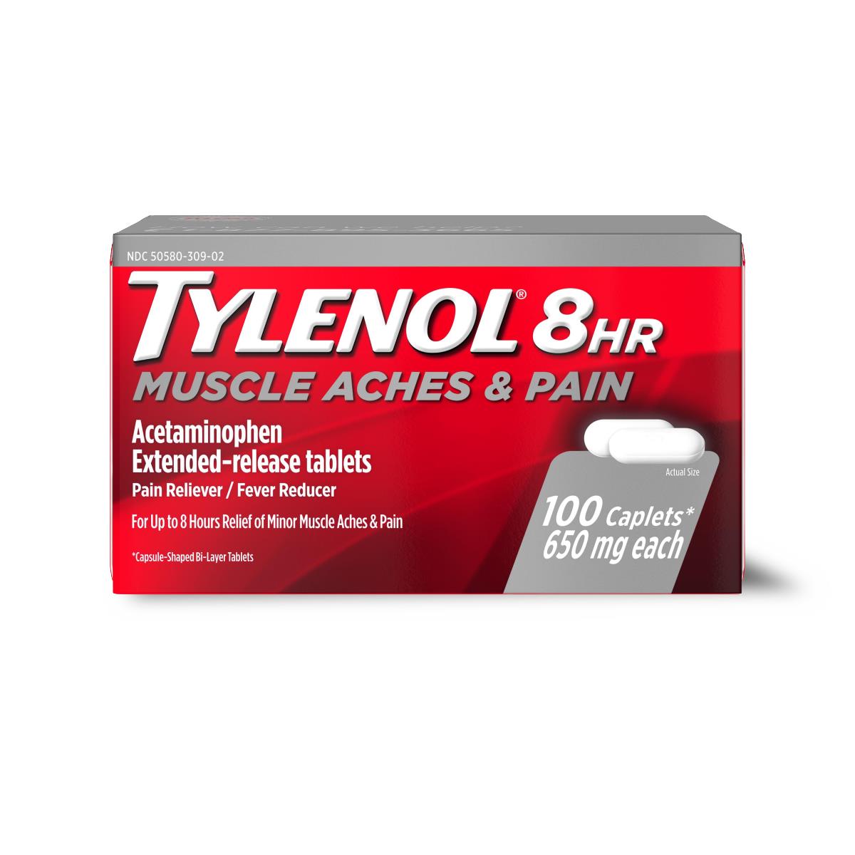 Tylenol 8-hour Muscle Aches And Pain Caplets - BeHope