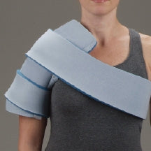 Hot / Cold Therapy Wrap DeRoyal® Shoulder 13 X 47 Inch Laminated Foam / Plastic / Gel Reusable - BeHope
