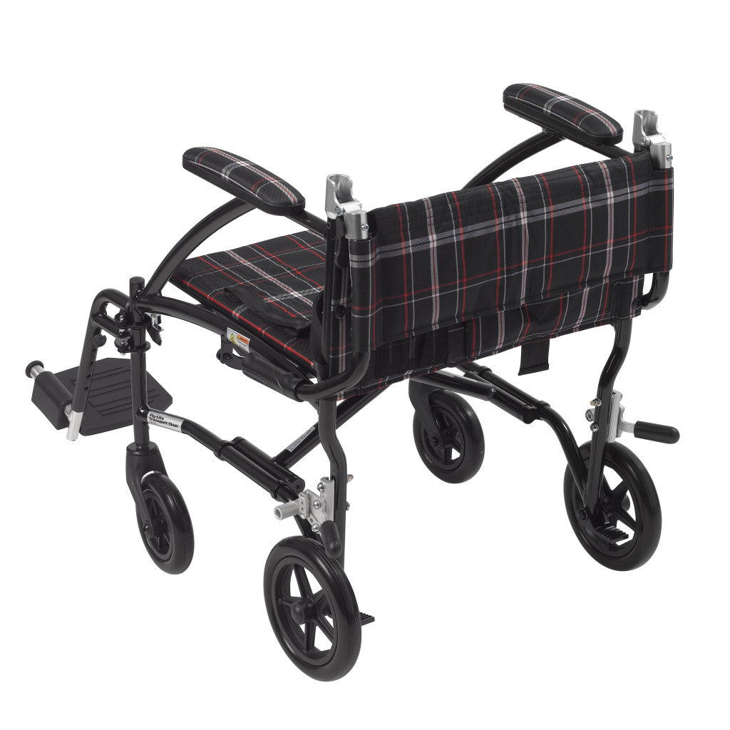 Fly-lite Aluminum Transport Chair - BeHope
