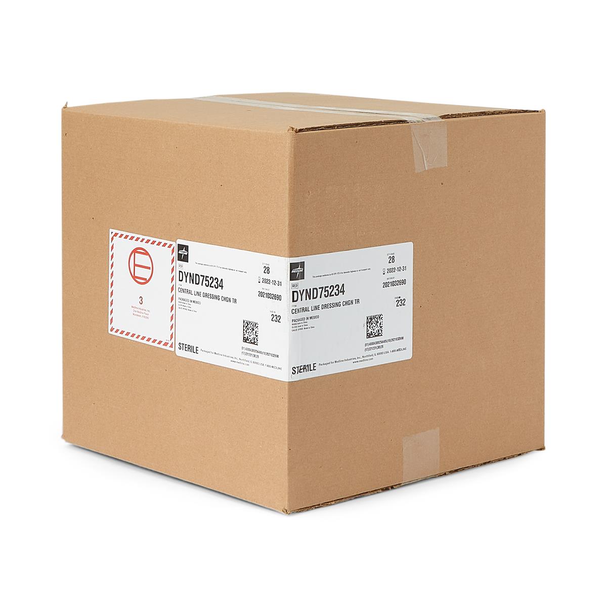 Medline Central Line Dressing Trays