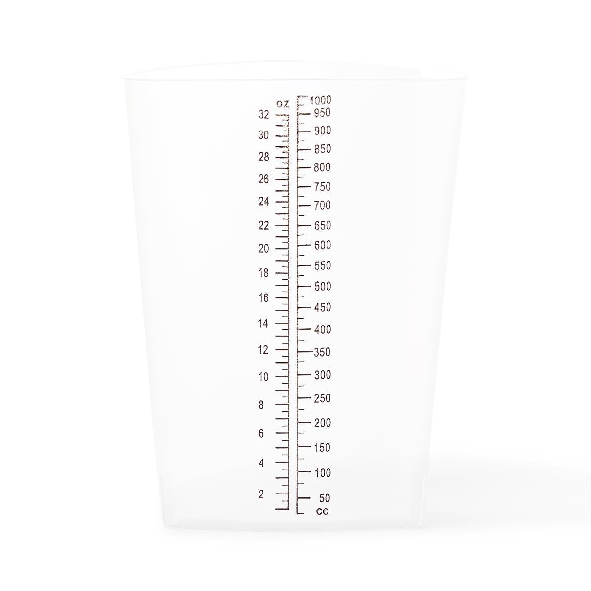 Medline Graduated Triangular Intake/Output Containers - BeHope