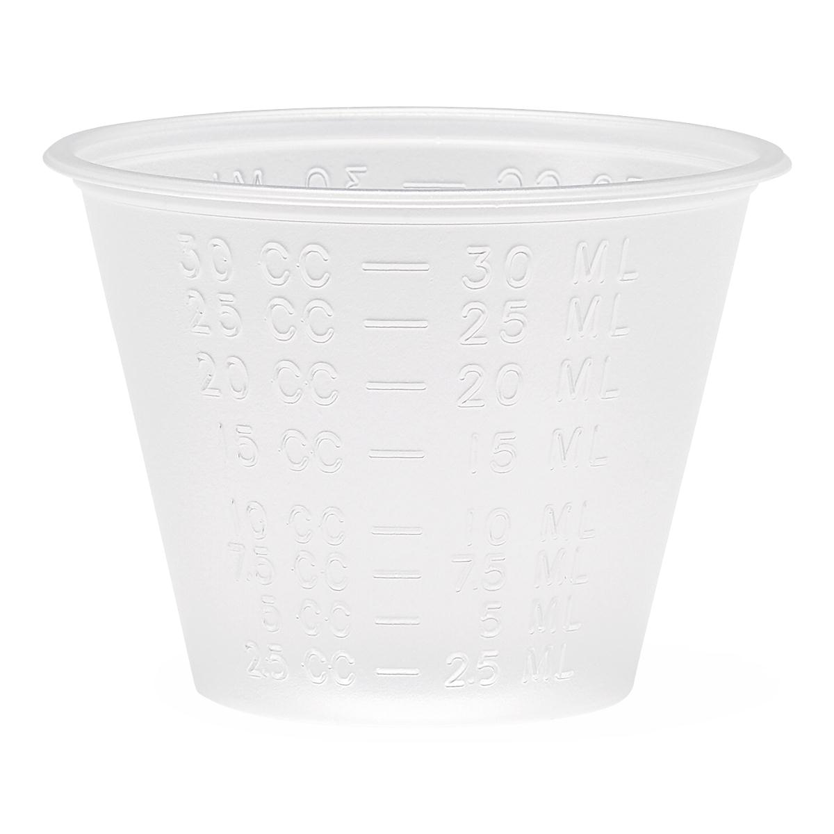 Nonsterile Graduated Plastic Medicine Cups - BeHope