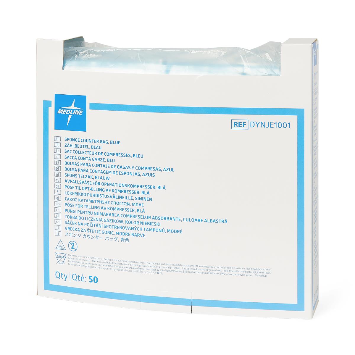 Medline Surgical Sponge Counter Bag