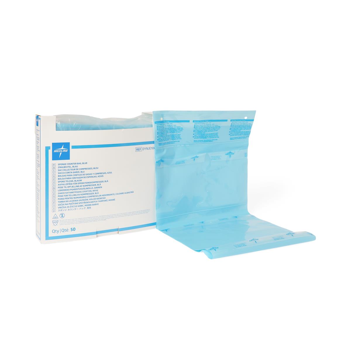 Medline Surgical Sponge Counter Bag - BeHope