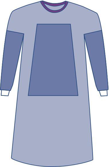 Sterile Fabric-reinforced Aami Level 3 Eclipse Surgical Gowns - BeHope