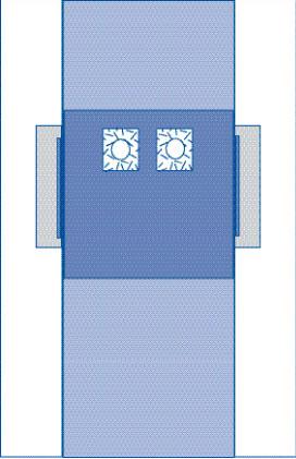 77 x 135" Femoral Angiography Surgical Drape with Pouches - BeHope