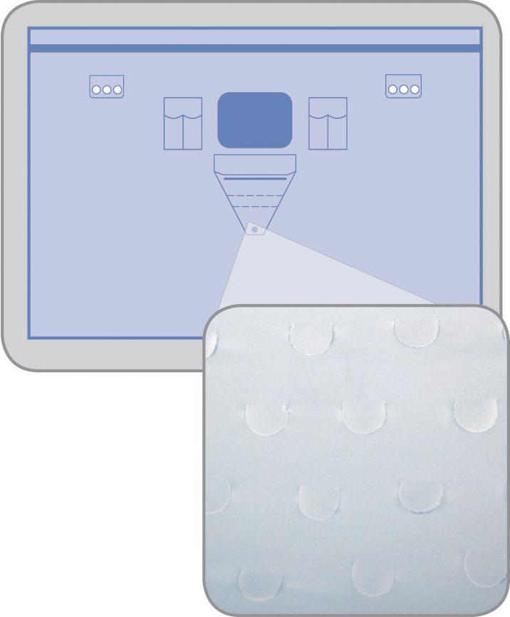 Invisishield Patient Isolation Surgical Drapes with Pouches