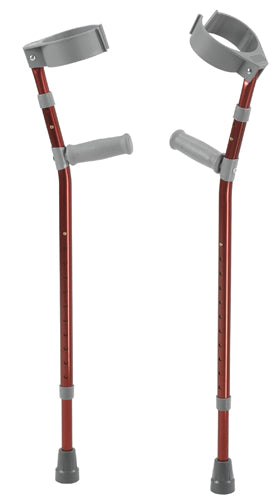 Pediatric Forearm Crutches(pr) Knight Blue 4'4 -5'5 Ht - BeHope