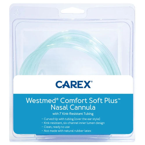 Nasal Cannula Westmed Comfort Soft Plus 7'tubing Curvedtip - BeHope