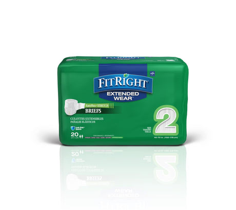 FitRight Extended Wear Stretch Briefs - BeHope