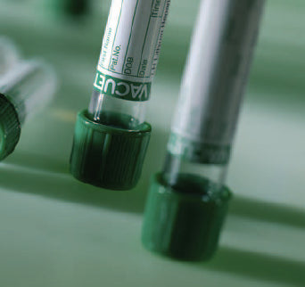 VACUETTE® Venous Blood Collection Tube Sodium Heparin Additive 4 mL Pull Cap Polyethylene Terephthalate (PET) Tube - BeHope