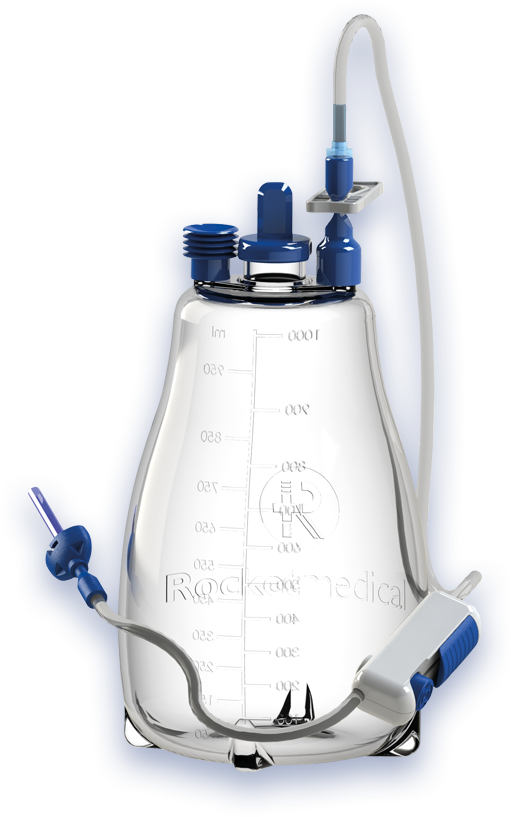 Drainage Bottle With Ipc Dressing Pack Rocket® Ipc - Behope
