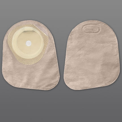 Ostomy Pouch Premier™ One-Piece System 7 Inch Length Flat, Pre-Cut 1-3/8 Inch Stoma Closed End - BeHope