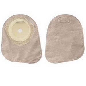 Premier One-piece Flat Skin Barrier 7" Closed Pouch Beige Softflex With Filter - Box of 30