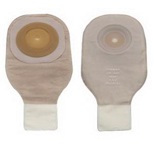 Premier One-piece Convex Skin Barrier 12in Drainable Pouch Clamp Closure - Box of 5