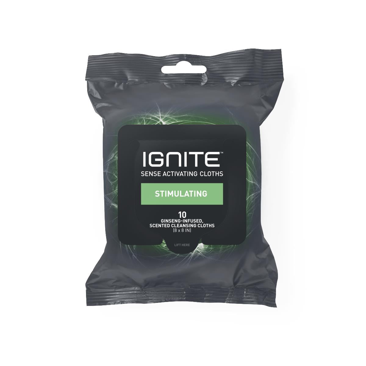 Ignite Stimulating Ginseng-Infused Sense Activating Cloths