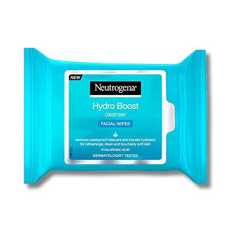 Neutrogena Hydro Boost Ultra-soft Facial Cleansing Towelettes - BeHope