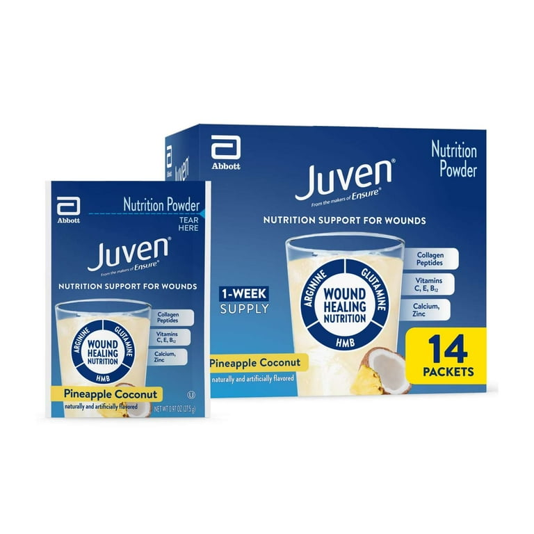 Oral Supplement Juven® Pineapple Coconut Flavor Powder .097 Oz. Individual Packet - Behope