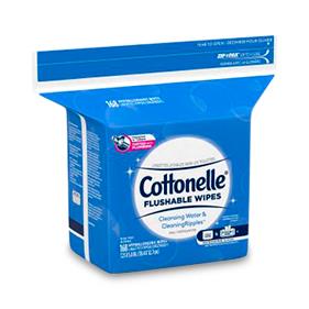 Cottonelle Flushable Personal Wipes