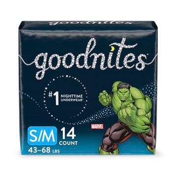 Goodnites Boys' Overnight Bedwetting Underwear - BeHope