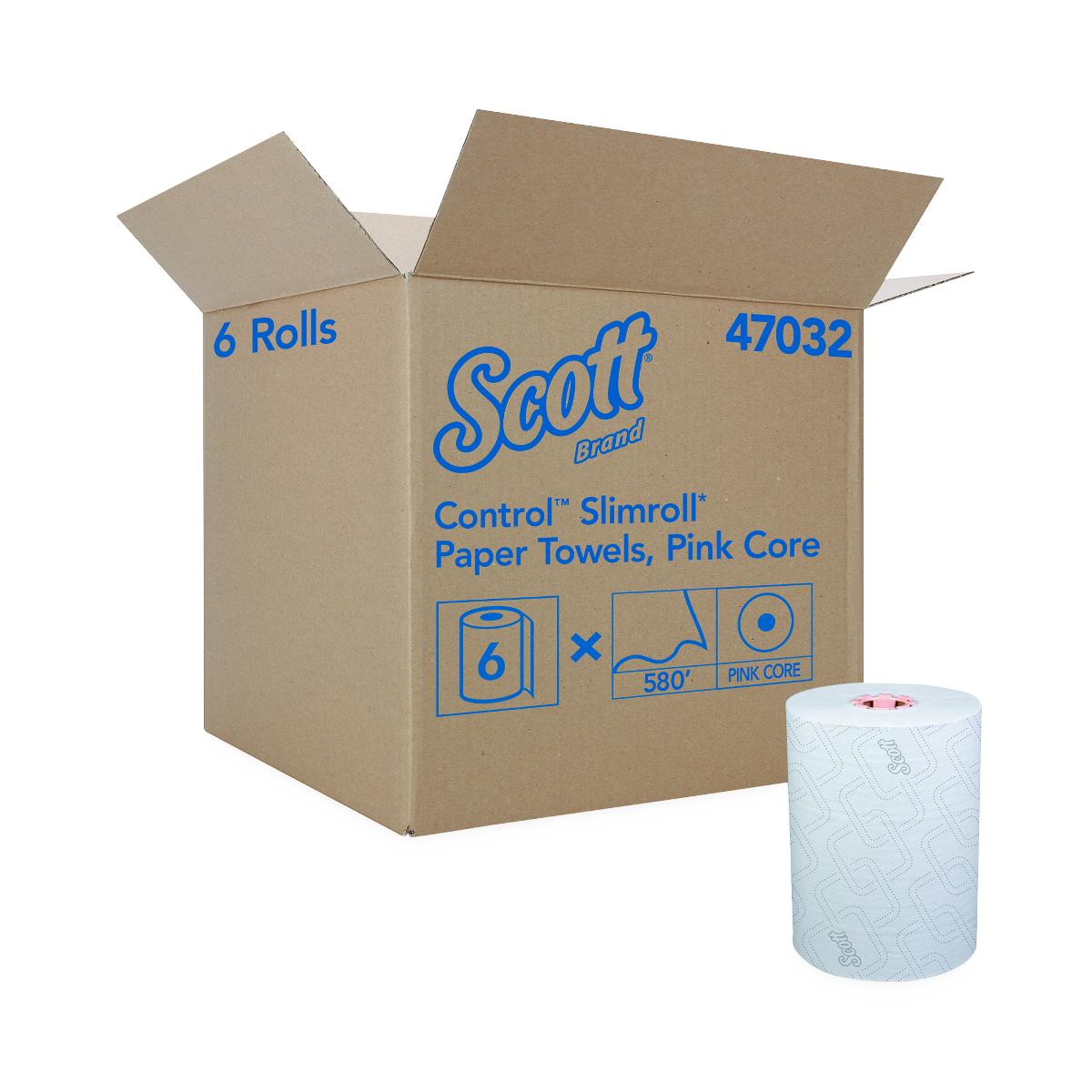 Scott Control Slimroll Hard Roll Paper Towels With Core - BeHope