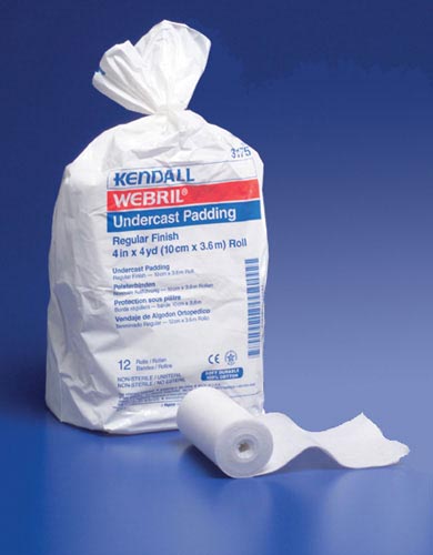 Webril 100% Cotton Undercast Padding 2 X 4 Yds Bg/24 - BeHope