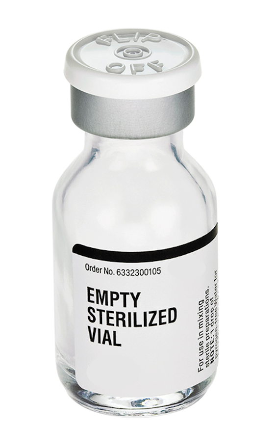 Empty Vial, Sterile 10 Ml Clear - Behope