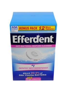 Efferdent Denture Cleanser Tablets - BeHope