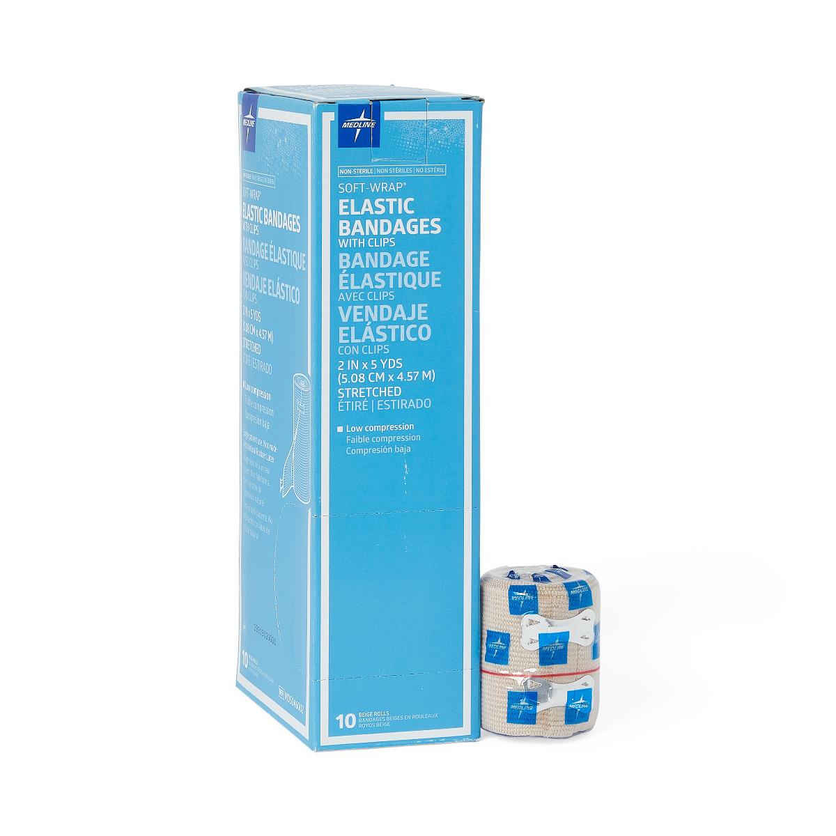 Medline Soft-Wrap Nonsterile Elastic Bandages - BeHope