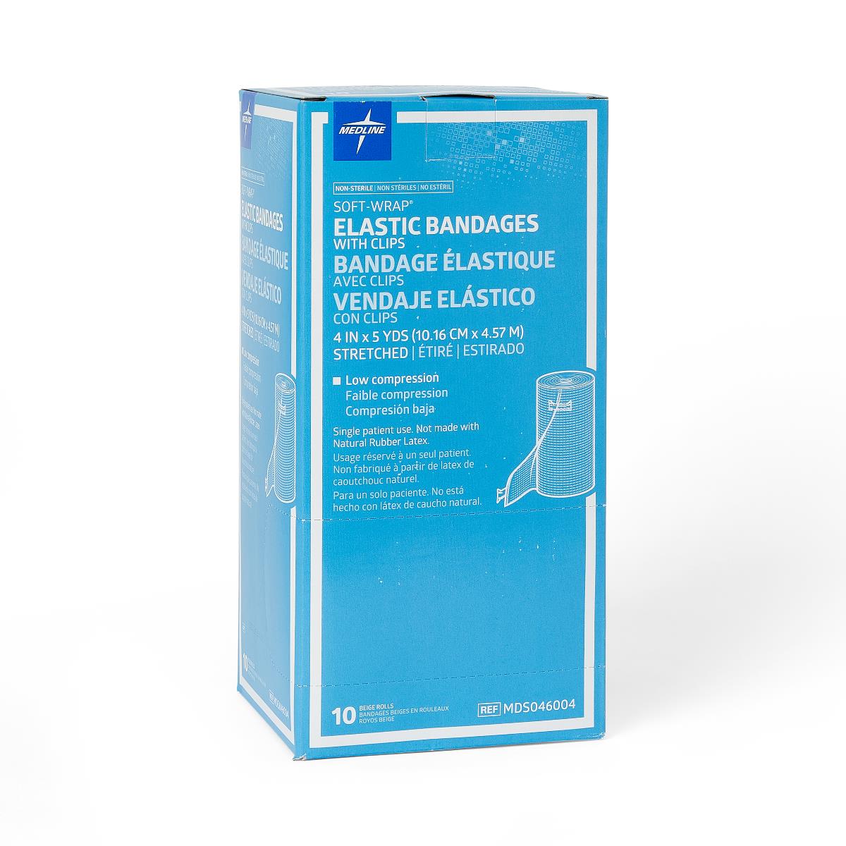 Medline Soft-Wrap Nonsterile Elastic Bandages