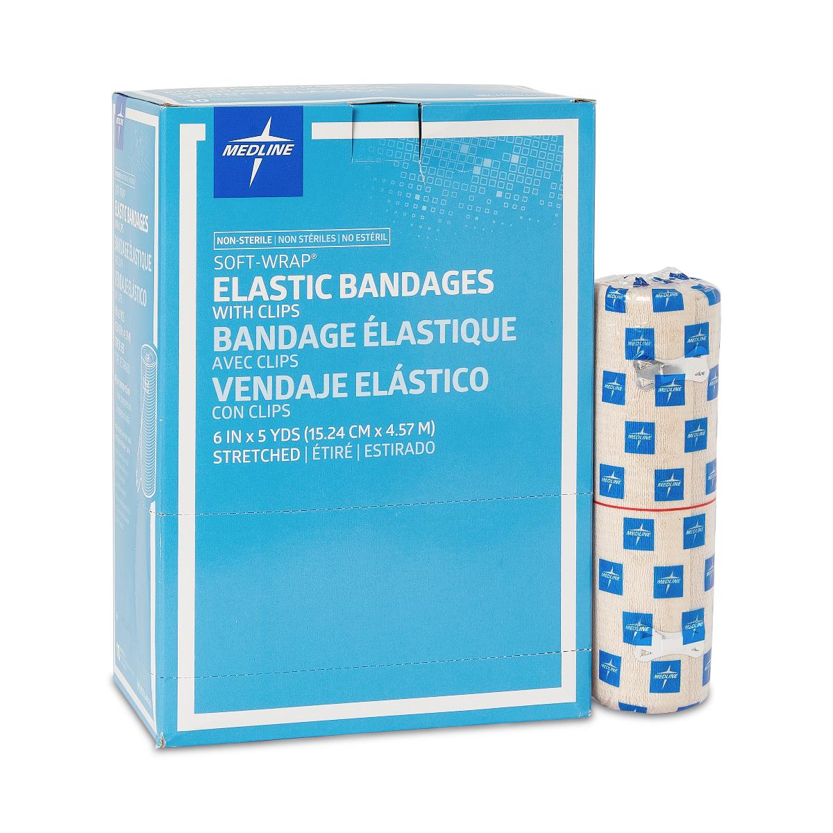 Medline Soft-Wrap Nonsterile Elastic Bandages - BeHope