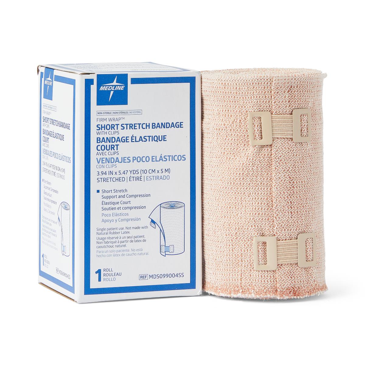 Medline Firm-Wrap Short Stretch Bandages - BeHope