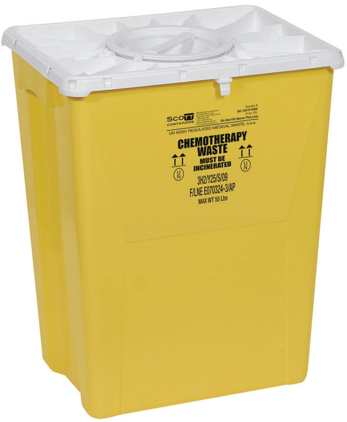 Medline Large PG-II Waste and Sharps Containers - BeHope
