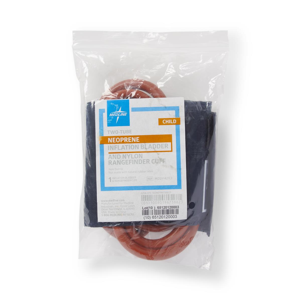 Medline Double-Tube Neoprene Inflation Bag and Range Finder Cuffs - BeHope