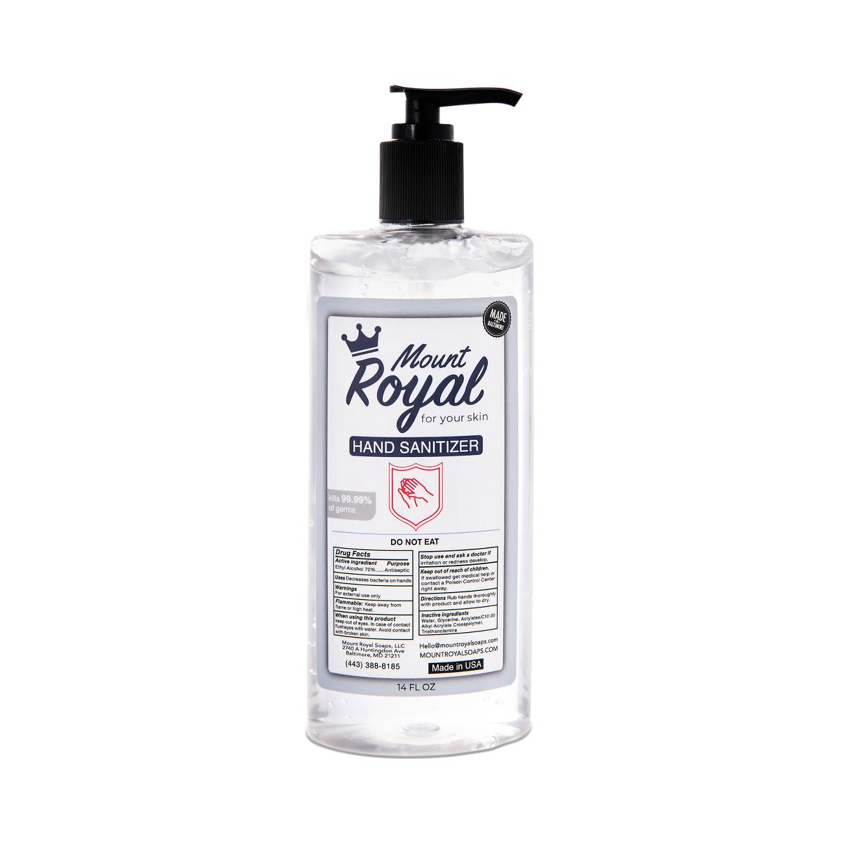 Mount Royal Gel Hand Sanitizer - BeHope