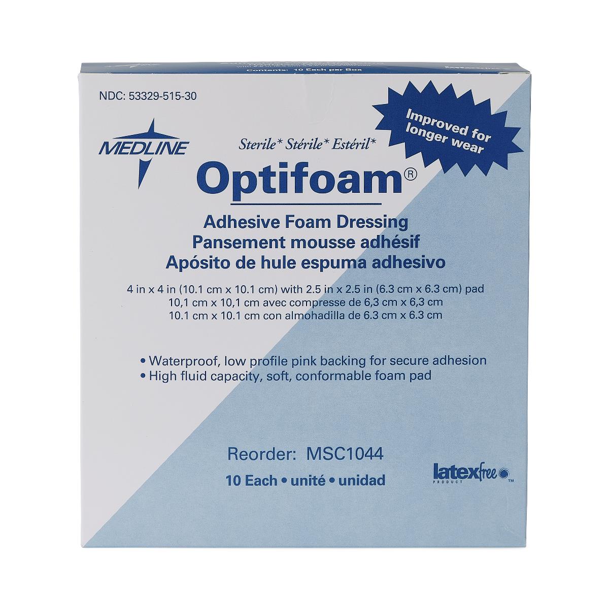 Optifoam Adhesive Foam Wound Dressings