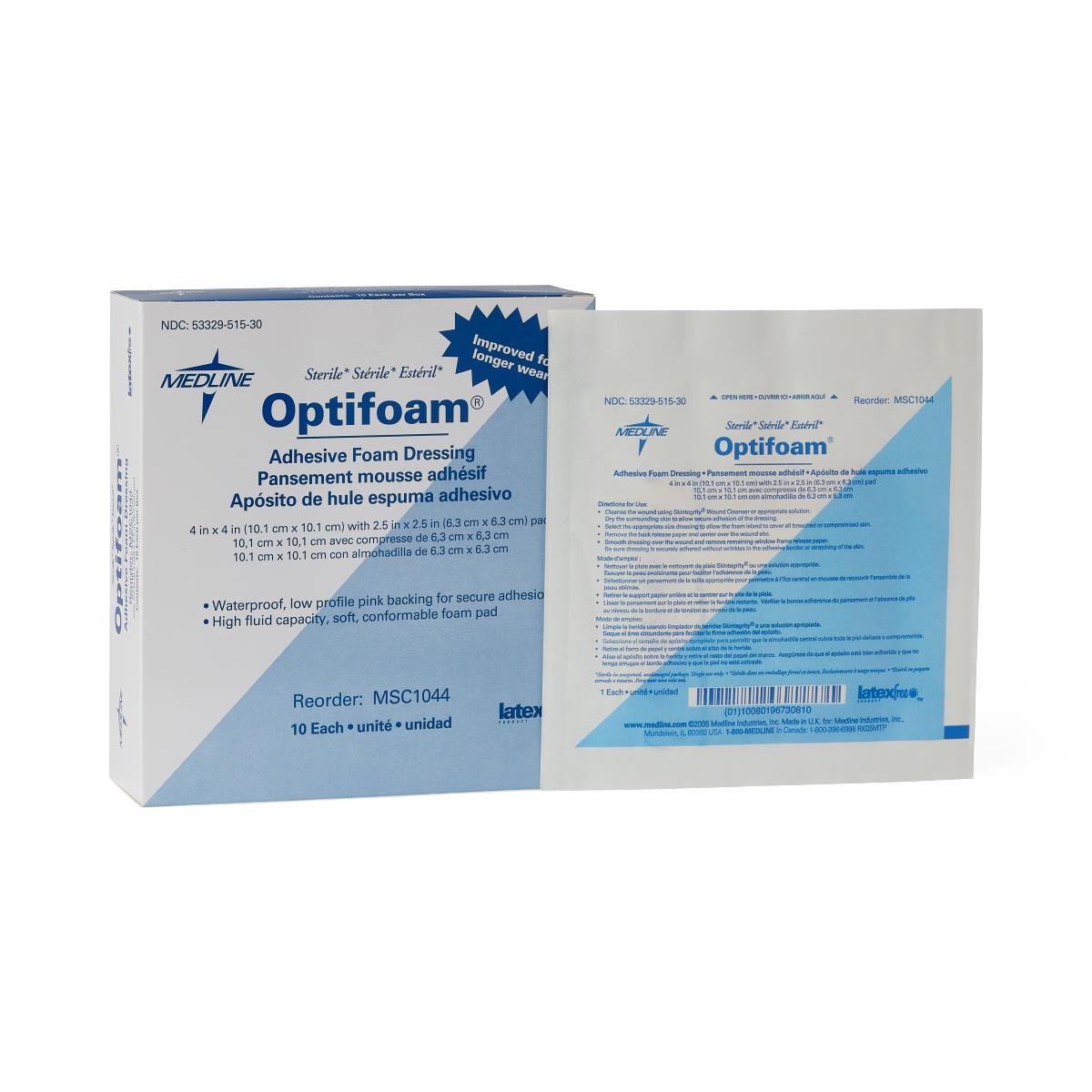 Optifoam Adhesive Foam Wound Dressings