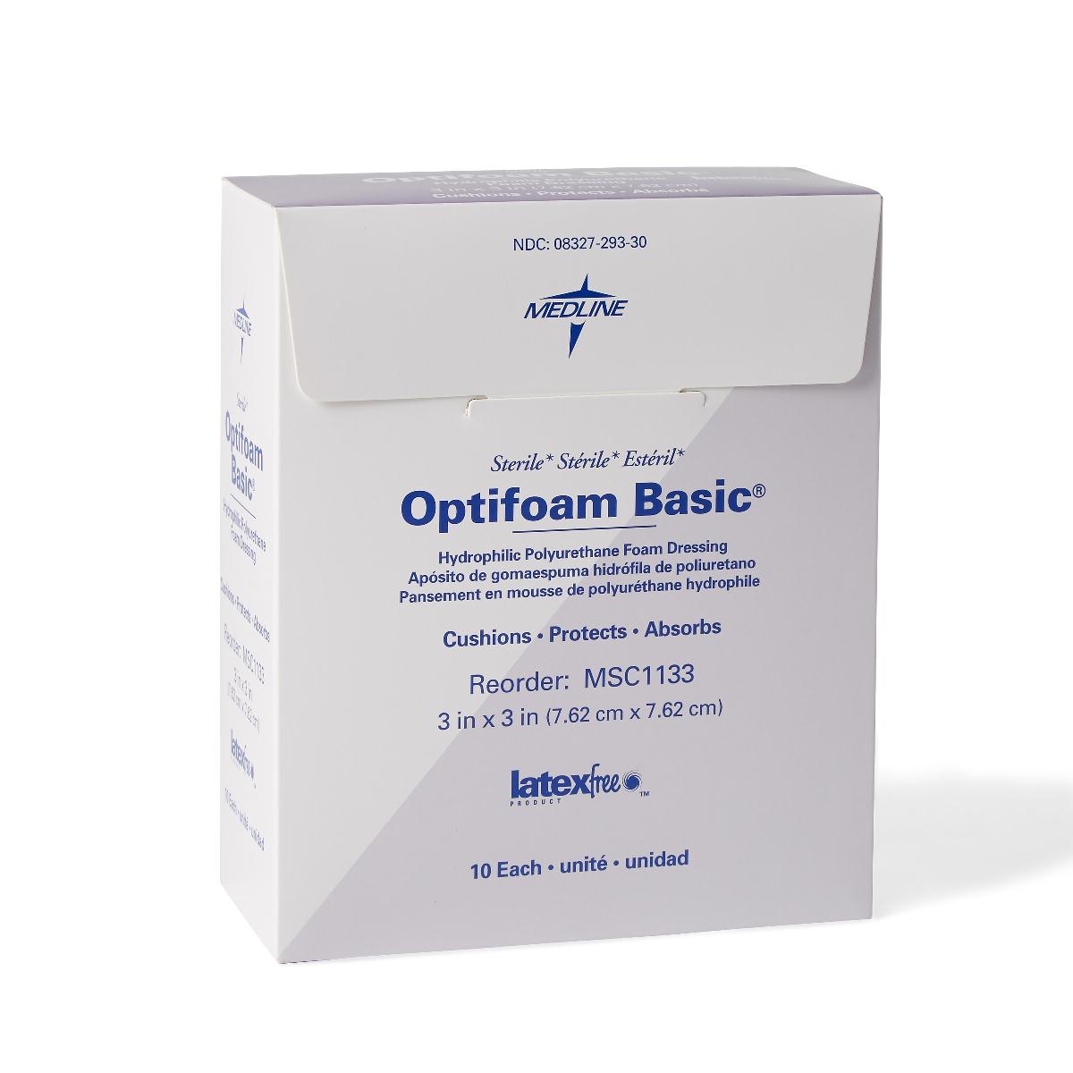 Optifoam Basic Hydrophilic Polyurethane Foam Dressings - BeHope