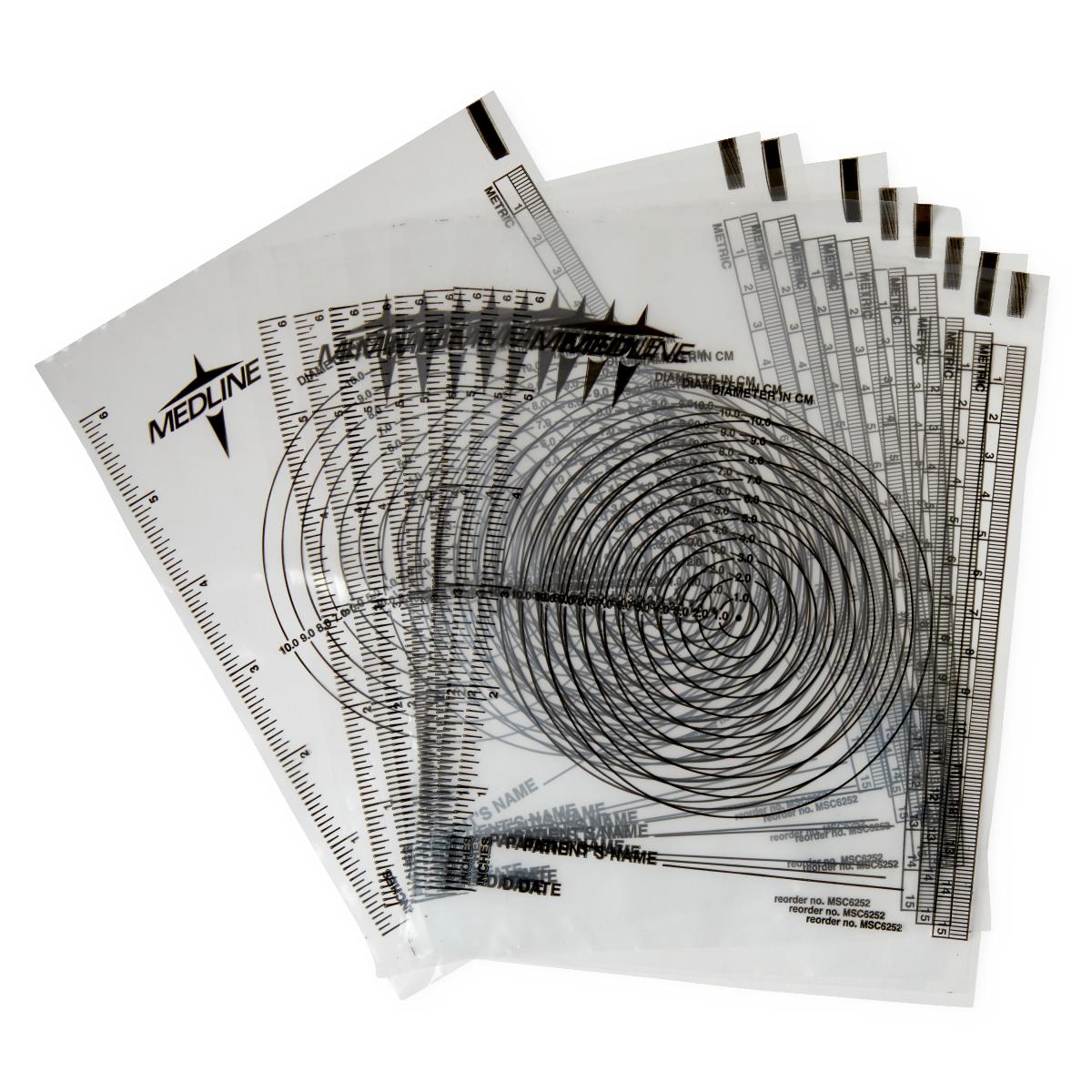 Bullseye Plastic Wound Ruler
