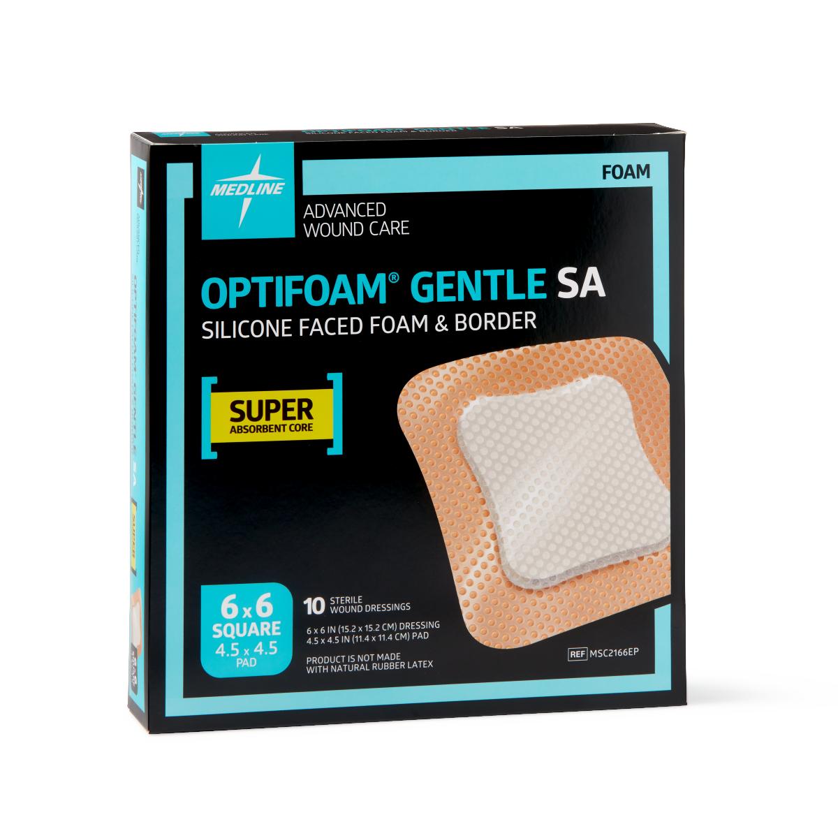 Optifoam Gentle SA Silicone-Faced Foam Dressings - BeHope