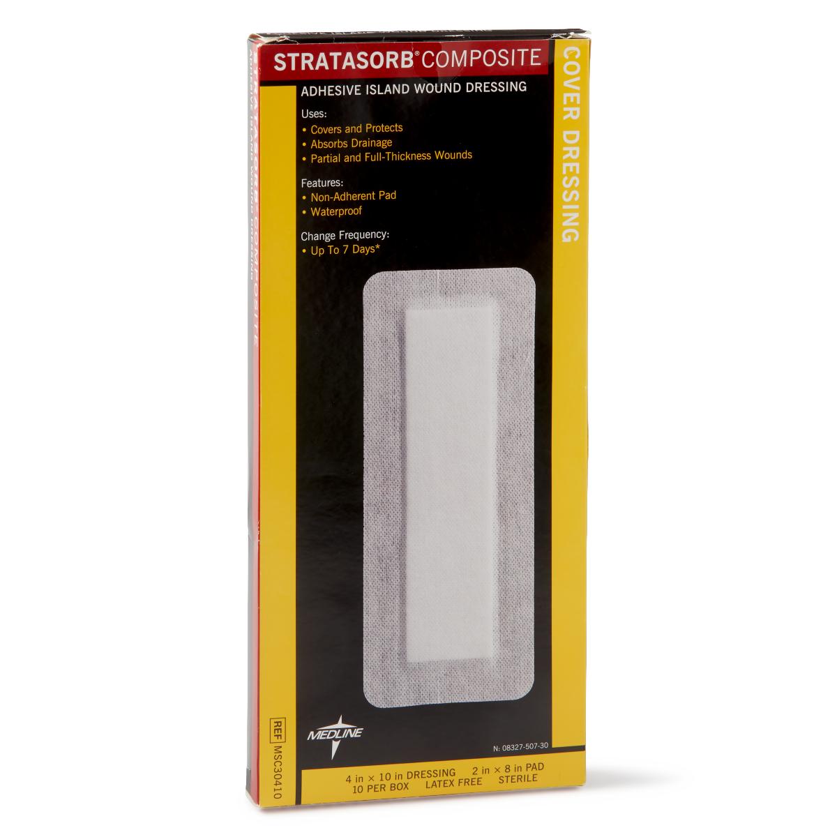 Stratasorb Waterproof Adhesive Island Wound Dressings - BeHope