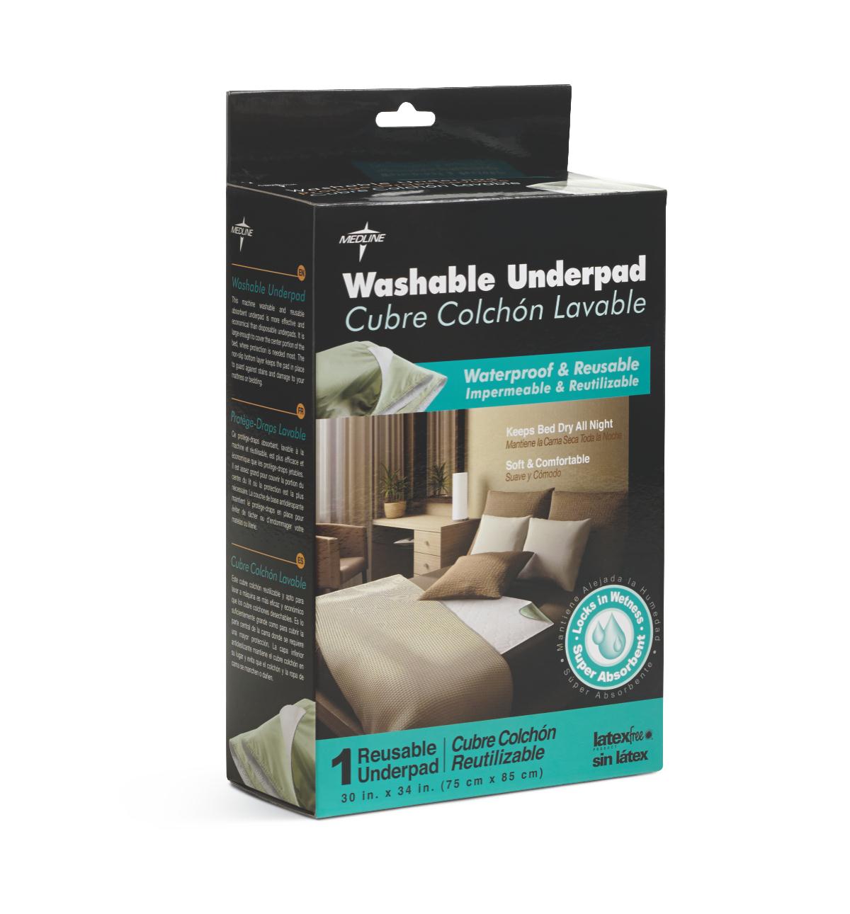 Medline Washable Underpads (Retail Packaging) - BeHope