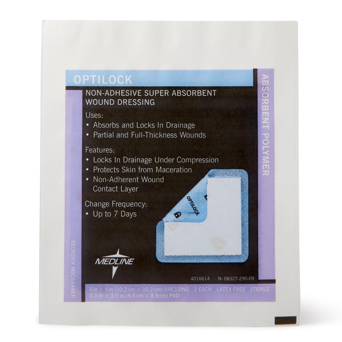 OptiLock Nonadhesive Super Absorbent Wound Dressings - BeHope