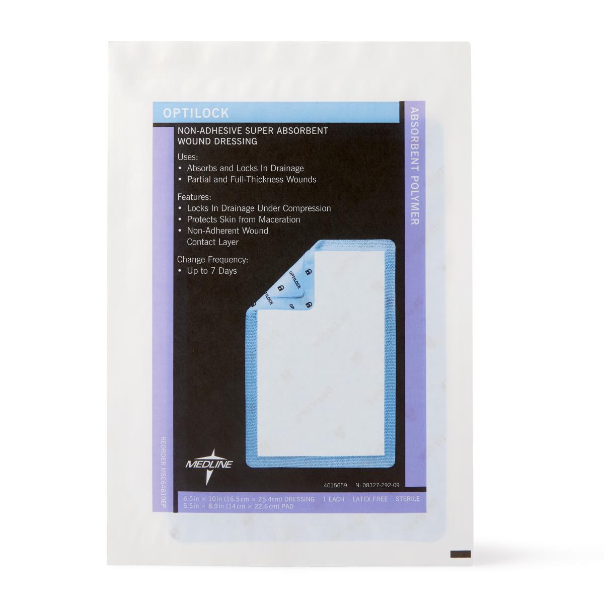 OptiLock Nonadhesive Super Absorbent Wound Dressings - BeHope