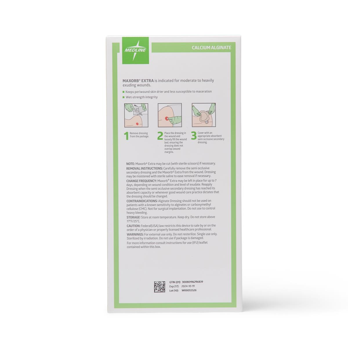 Maxorb Extra Cmc/alginate Wound Dressings - BeHope