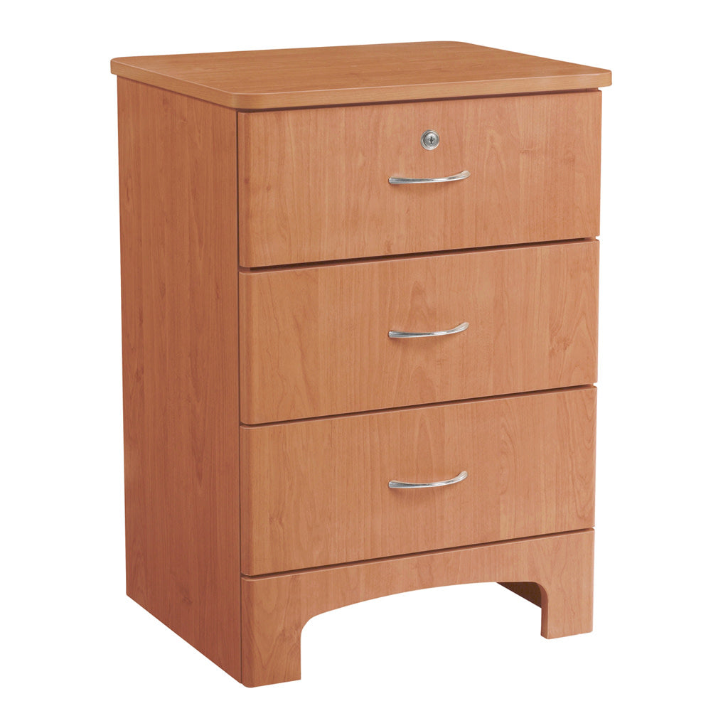 Oslo 3 Drawer Bedside Cabinet -BeHope