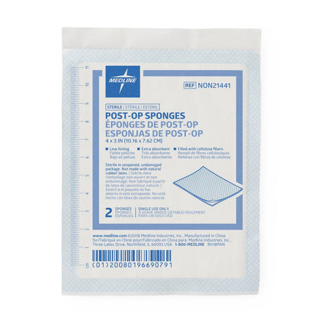 Medline Post-Op Sterile Gauze Sponges - BeHope
