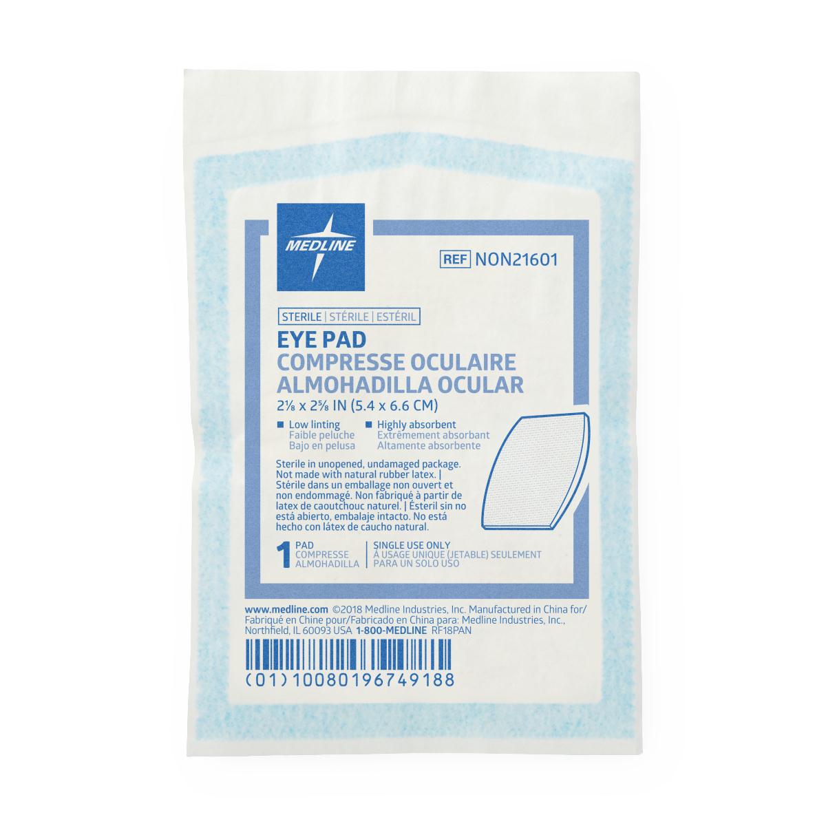 Medline Sterile Eye Pads