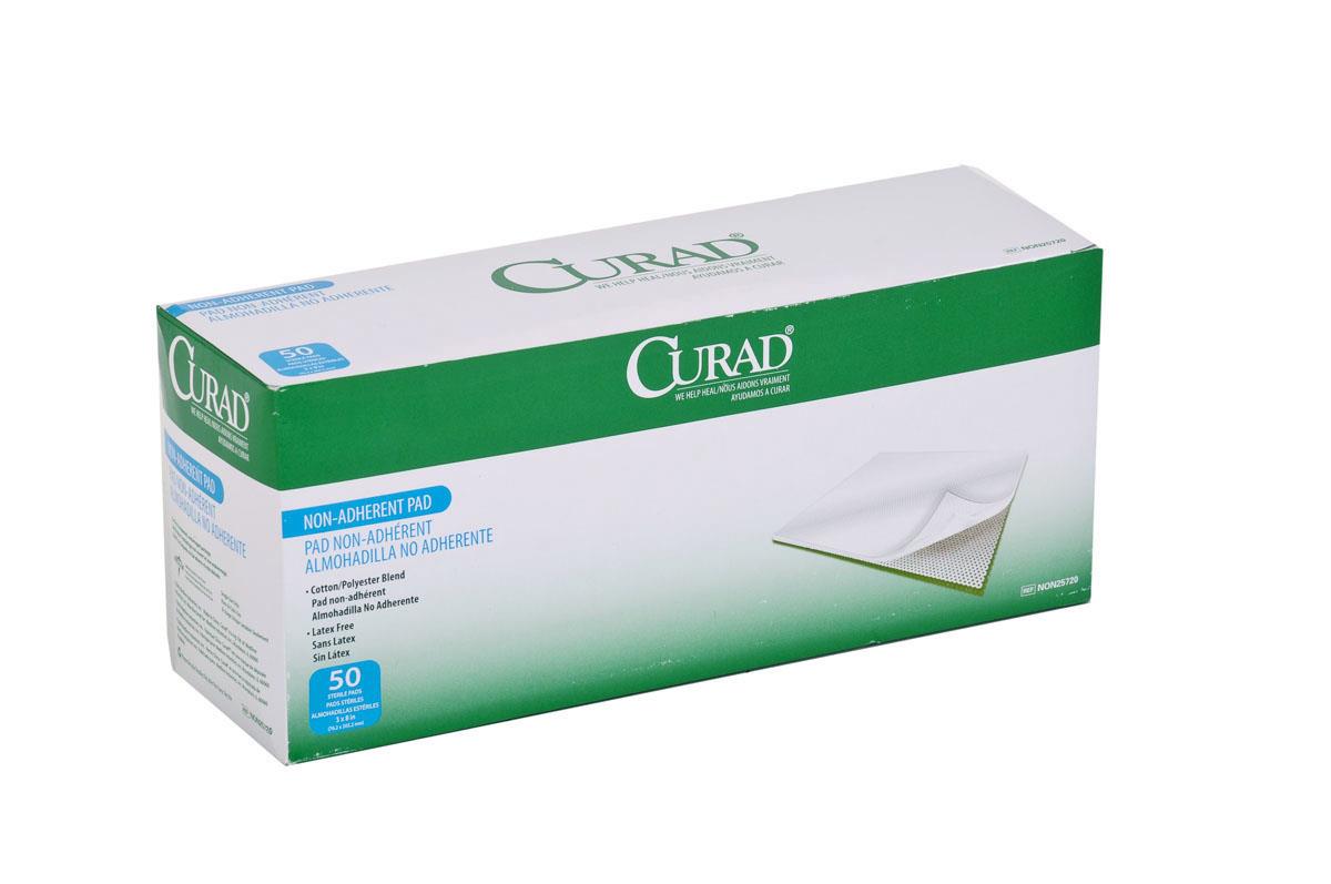CURAD Sterile Nonadherent Dressing Pads